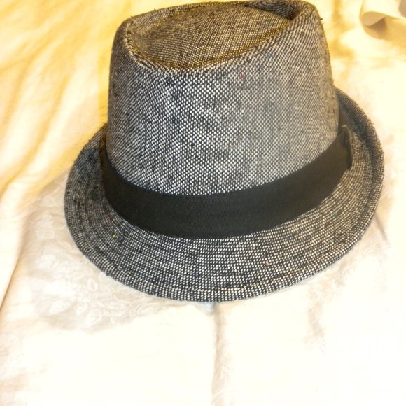 Gray Tweed Fedora Hat | U.S. Polo Assn - Picture 2 of 5
